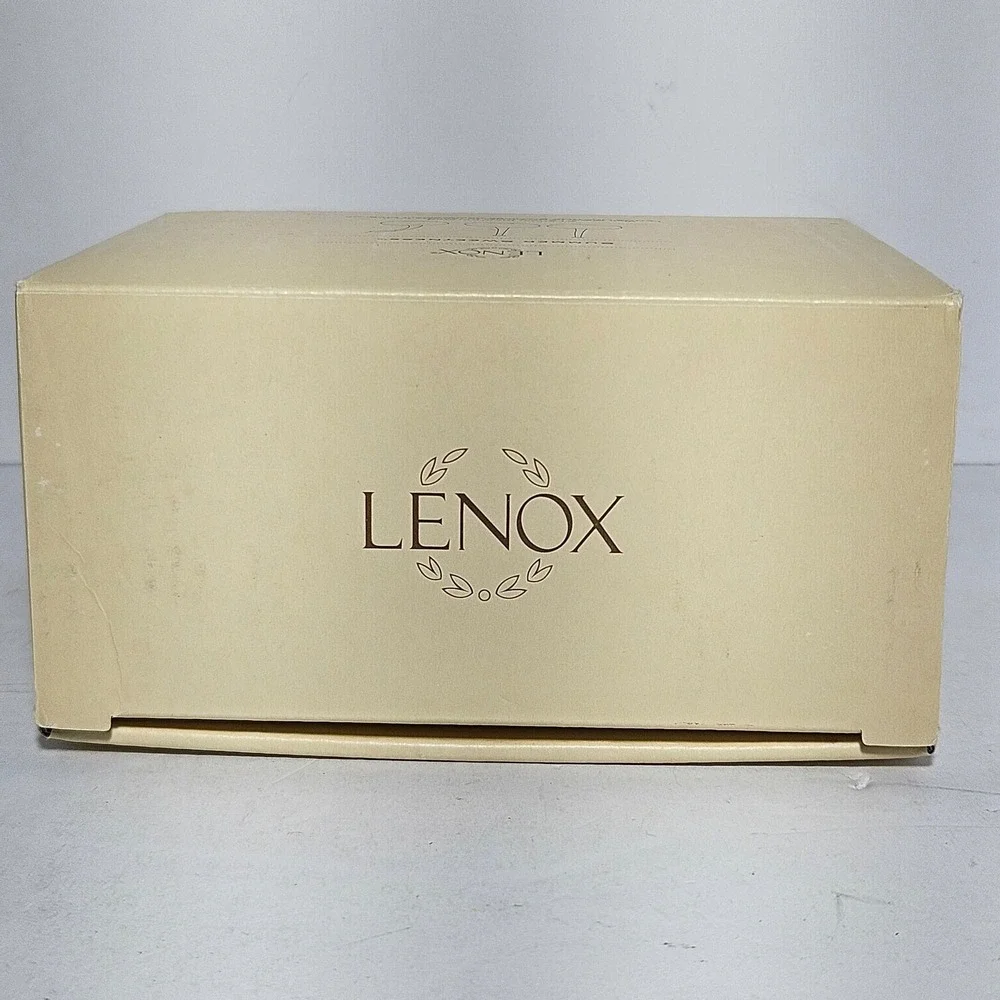 Lenox Summer Sweetness Glass Cherry Figurines Set of 3 Red Black Handcrafted